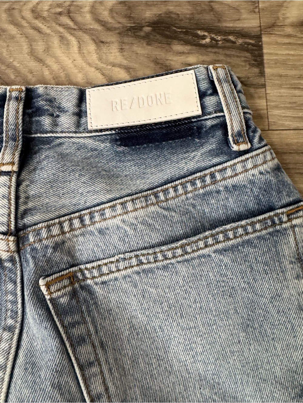 RE/DONE Super High Drain Pipe Jeans Size 25 - Picture 13 of 13